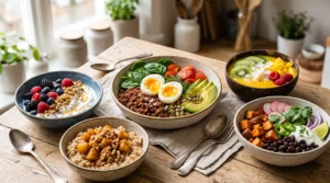 healthy breakfast bowls