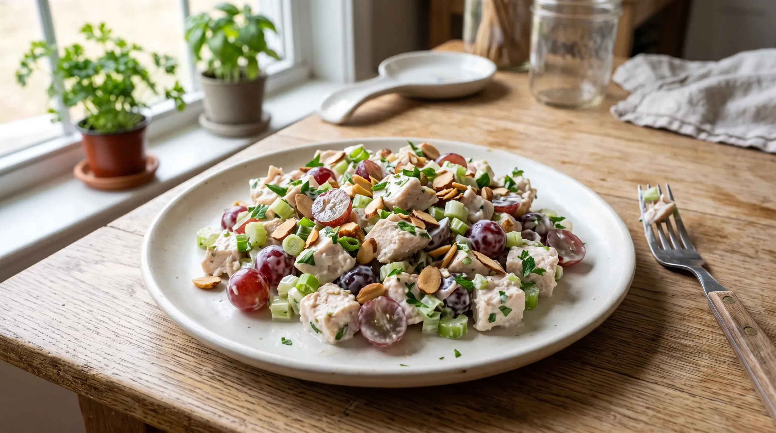 healthy chicken salad