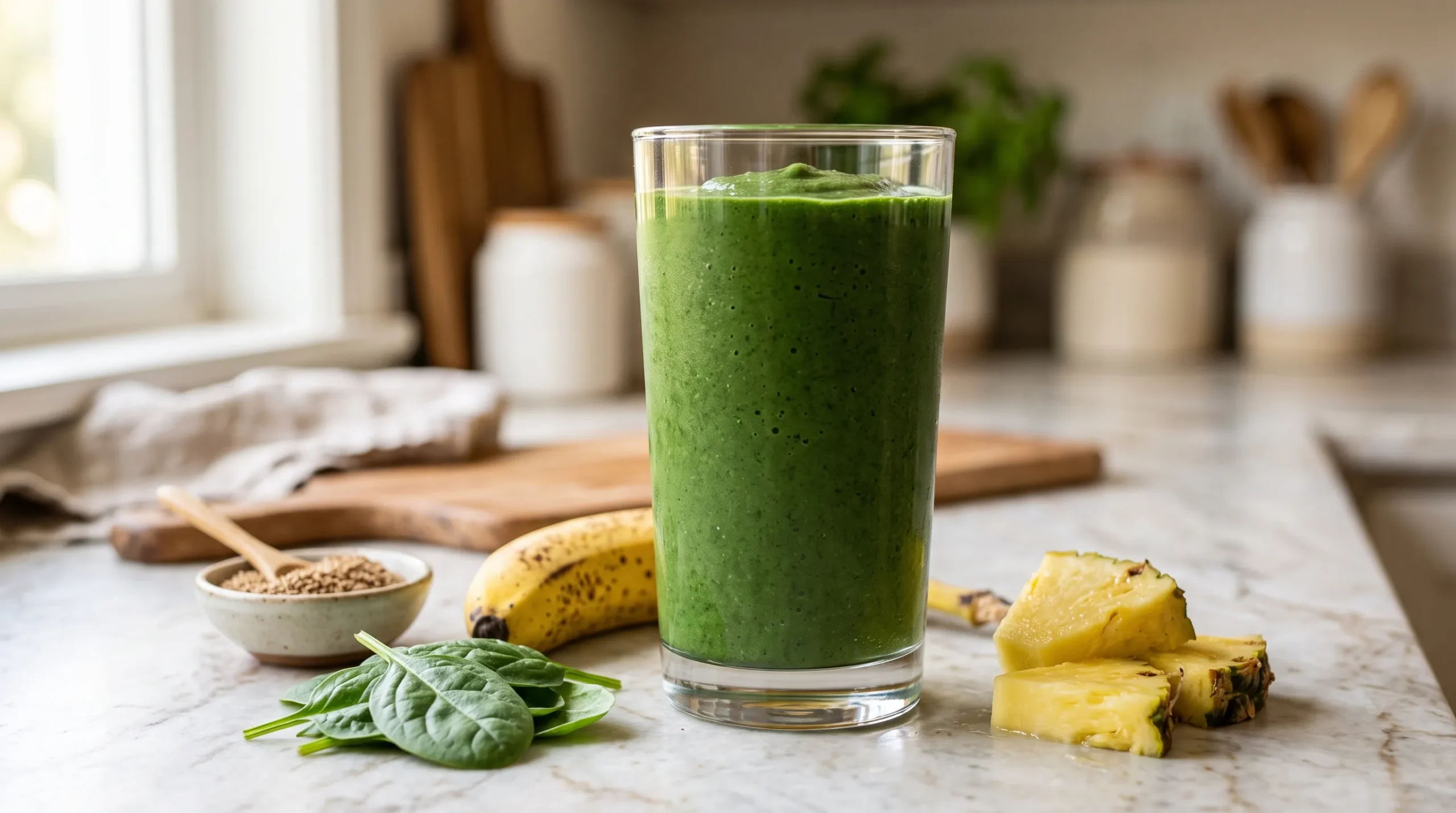 healthy green smoothie