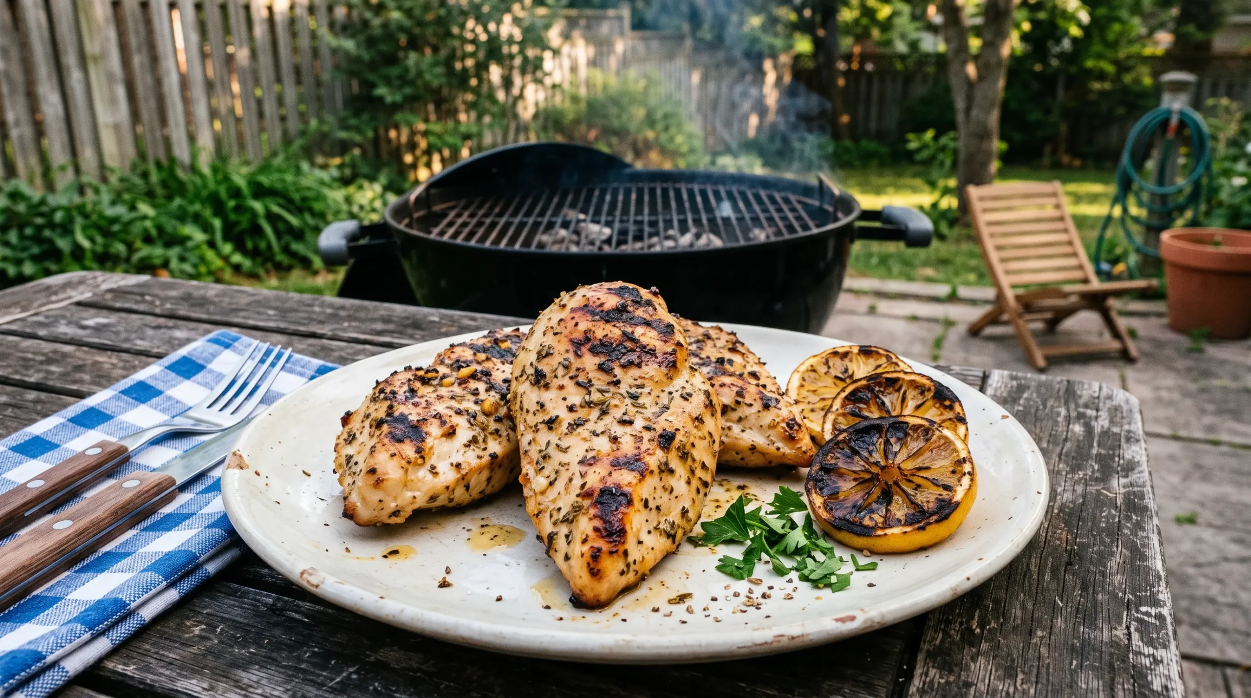 healthy grilled chicken
