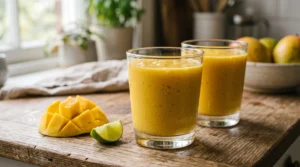 healthy mango smoothie