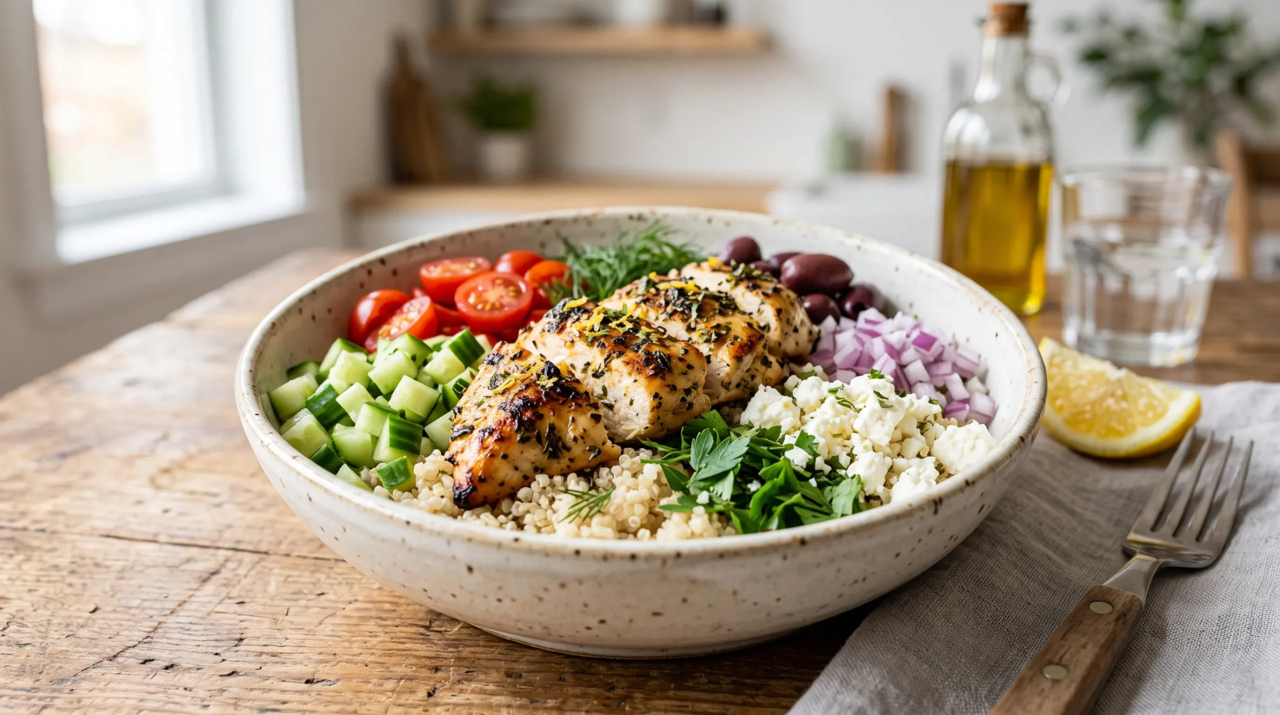 healthy lunch bowls