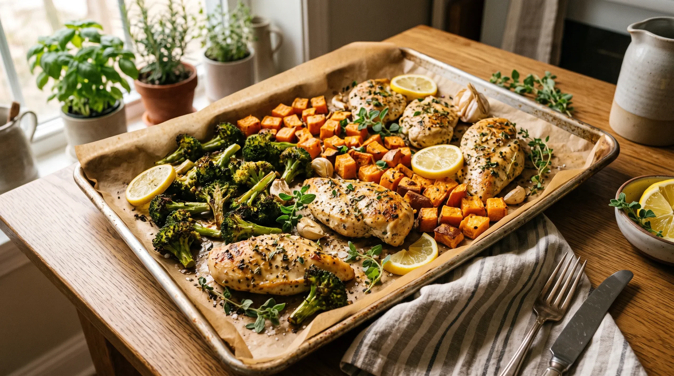 healthy sheet pan dinner recipes